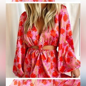 Show Me Your Mumu Christina Mini Dress Smooch Floral Print